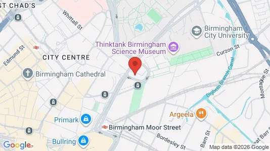 Rooms for rent i Birmingham - West Midlands - kort over placeringen