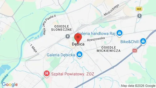 Apartments for rent in Dębicki - Photo from Google Street View