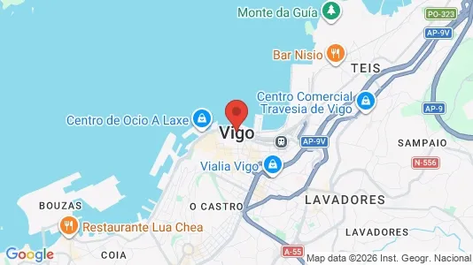 Apartments for rent in Vigo - Photo from Google Street View