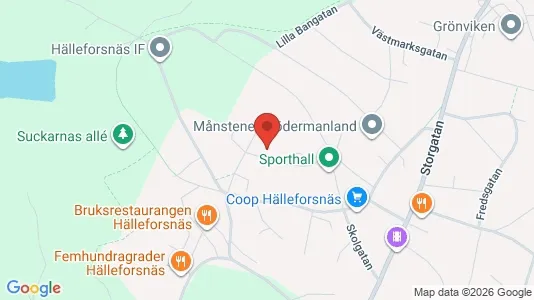 Apartments for rent i Flen - kort over placeringen