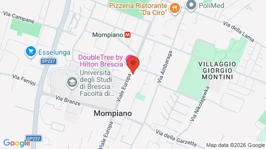 Rooms for rent i Brescia - kort over placeringen