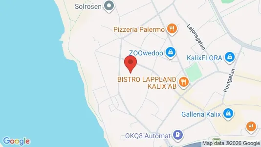 Apartments for rent i Kalix - kort over placeringen