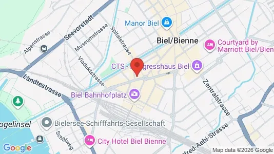 Apartments for rent in Biel - Photo from Google Street View