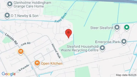Apartments for rent i Sleaford - Lincolnshire - kort over placeringen