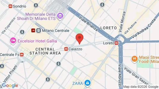 Apartments for rent i Milano Zona 2 - Stazione Centrale, Gorla, Turro, Greco, Crescenzago - kort over placeringen