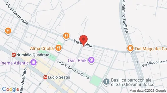 Rooms for rent in Roma Municipio V – Prenestino/Centocelle - Photo from Google Street View