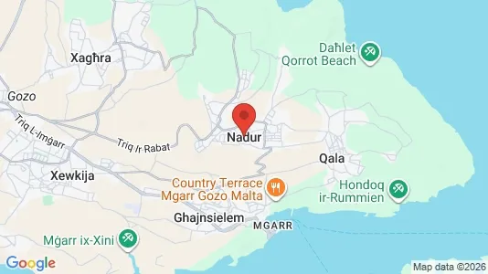 Apartments for rent i Il-Nadur - kort over placeringen