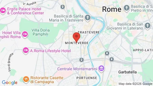 Houses for rent i Roma Municipio XII – Monte Verde - kort over placeringen
