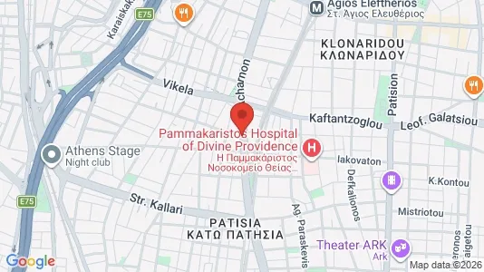 Apartments for rent in Athens Agios Nikolaos - Photo from Google Street View