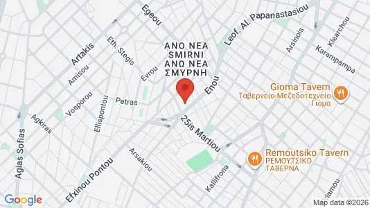 Apartments for rent i Agios Dimitrios - kort over placeringen