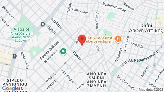 Apartments for rent in Agios Dimitrios - Photo from Google Street View