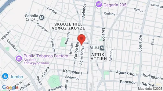 Apartments for rent i Athens Akadimia Platonos - kort over placeringen