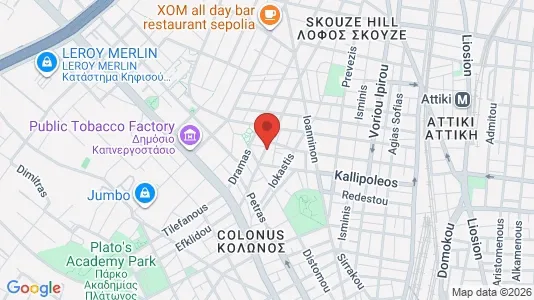 Apartments for rent i Athens Akadimia Platonos - kort over placeringen