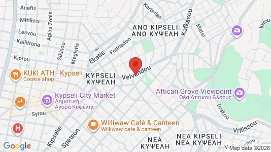 Apartments for rent i Galatsi - kort over placeringen