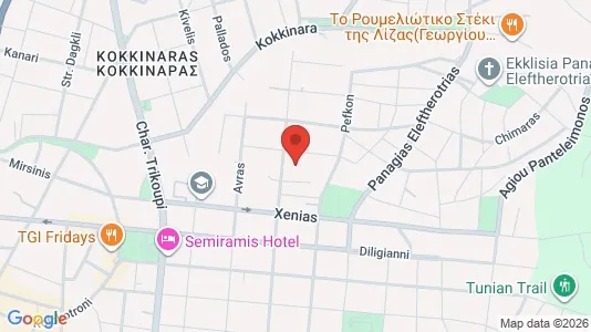Apartments for rent i Kifisia - kort over placeringen