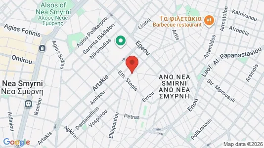 Apartments for rent i Agios Dimitrios - kort over placeringen