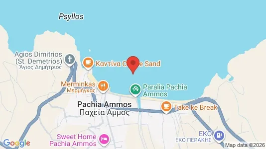 Apartments for rent i Ierapetra - kort over placeringen