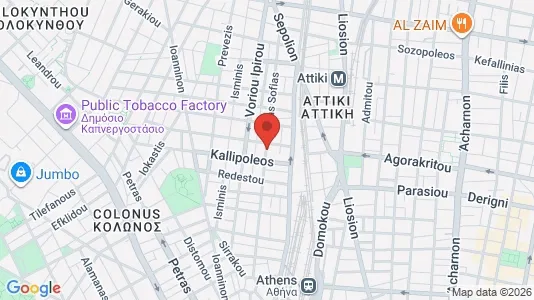 Apartments for rent i Athens Akadimia Platonos - kort over placeringen