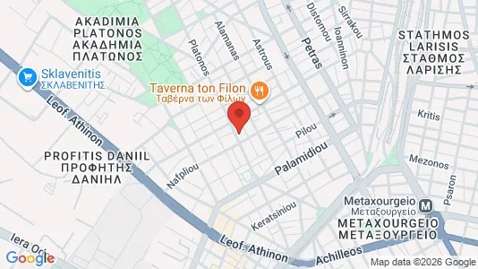 Apartments for rent i Athens Akadimia Platonos - kort over placeringen