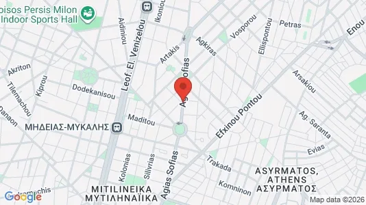 Apartments for rent i Agios Dimitrios - kort over placeringen