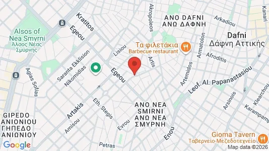 Apartments for rent i Agios Dimitrios - kort over placeringen