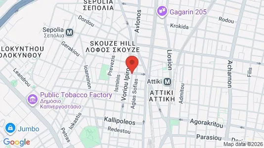 Apartments for rent i Athens Akadimia Platonos - kort over placeringen