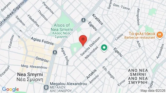 Apartments for rent i Agios Dimitrios - kort over placeringen