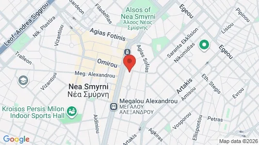 Apartments for rent i Agios Dimitrios - kort over placeringen