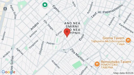 Apartments for rent i Agios Dimitrios - kort over placeringen