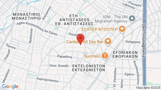 Apartments for rent i Agios Dimitrios - kort over placeringen
