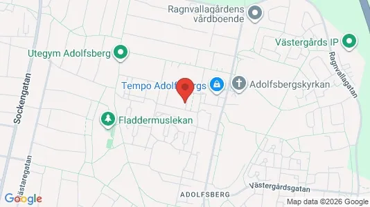 Apartments for rent i Helsingborg - kort over placeringen