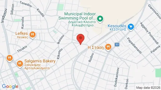 Apartments for rent i Alexandroupoli - kort over placeringen