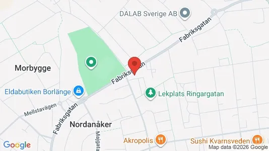 Apartments for rent i Borlänge - kort over placeringen