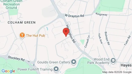 Apartments for rent i Uxbridge - Middlesex - kort over placeringen