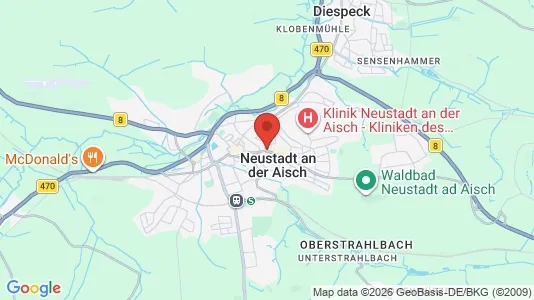 Apartments for rent in Neustadt an der Aisch-Bad Windsheim - Photo from Google Street View