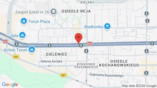 Apartments for rent in Toruń - Photo from Google Street View