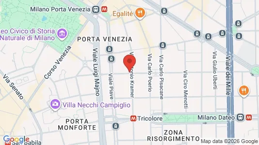 Rooms for rent i Milano Zona 1 - Centro storico - kort over placeringen