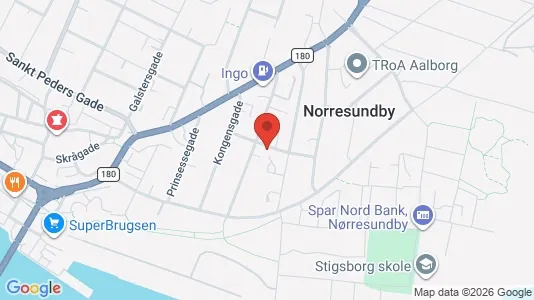 Apartments for rent i Nørresundby - kort over placeringen