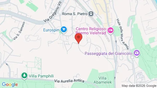 Apartments for rent i Roma Municipio XIII – Aurelia - kort over placeringen