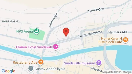 Apartments for rent in Sundsvall - Photo from Google Street View
