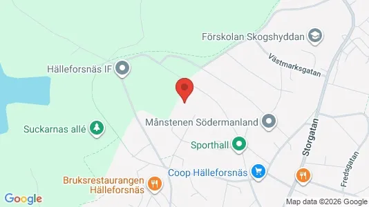 Apartments for rent i Flen - kort over placeringen