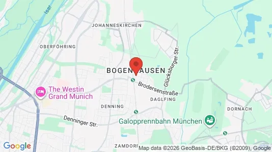 Apartments for rent in Munich Bogenhausen - Photo from Google Street View