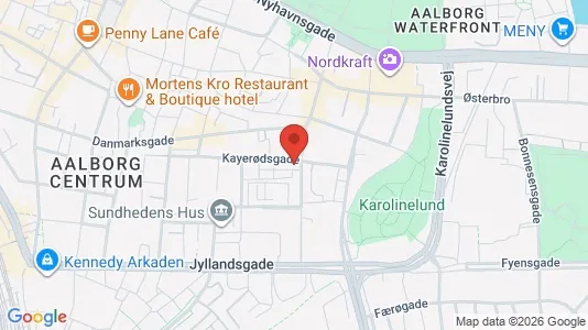 Apartments for rent in Aalborg Center - Photo from Google Street View