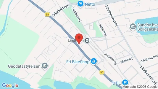 Rooms for rent i Nørresundby - kort over placeringen