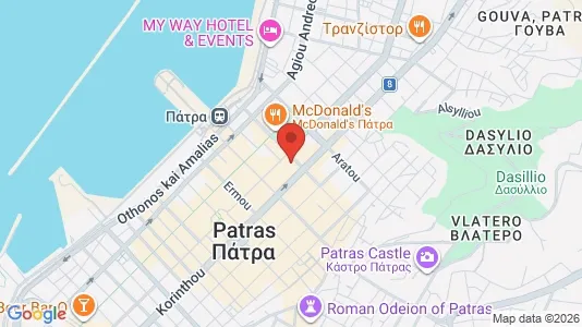 Apartments for rent in Patras - Photo from Google Street View