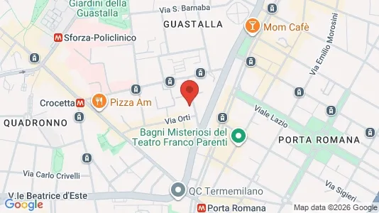 Rooms for rent i Milano Zona 1 - Centro storico - kort over placeringen