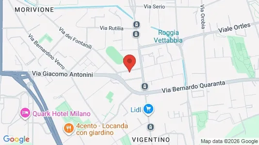Apartments for rent i Milano Zona 5 - Vigentino, Chiaravalle, Gratosoglio - kort over placeringen