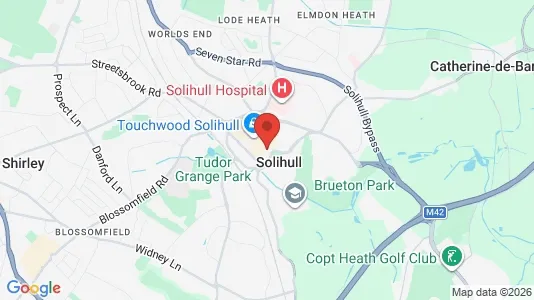 Apartments for rent in Solihull - West Midlands - Photo from Google Street View