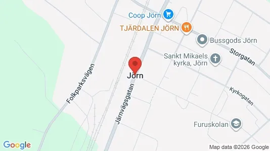 Apartments for rent i Skellefteå - kort over placeringen