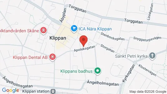 Apartments for rent in Klippan - Photo from Google Street View